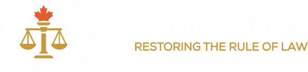 Grus Justice Project Logo